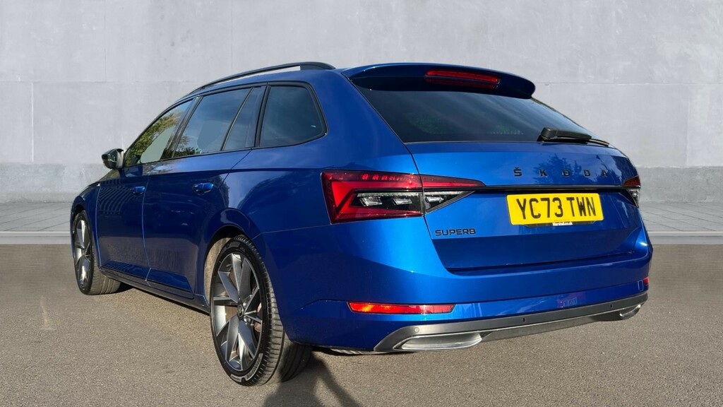 Skoda Superb Superb 1.5 Tsi Sport Line Plus Dsg Blue #3