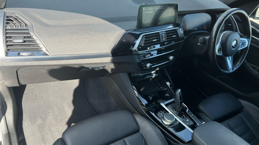 BMW X3 Xdrive 30E M Sport Blue #10