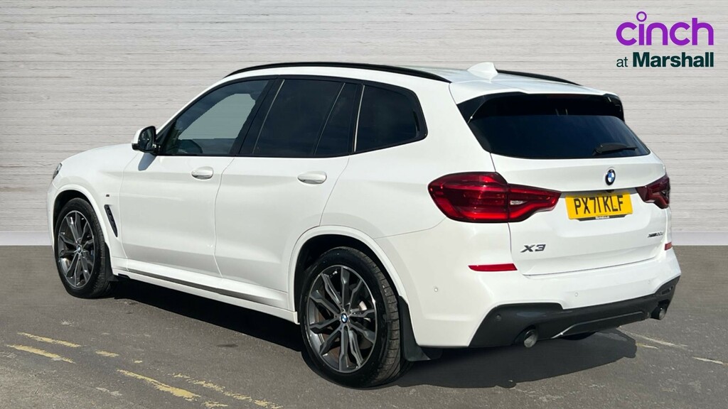 BMW X3 X3 Xdrive30d Mht M Sport Techplus Pk White #5