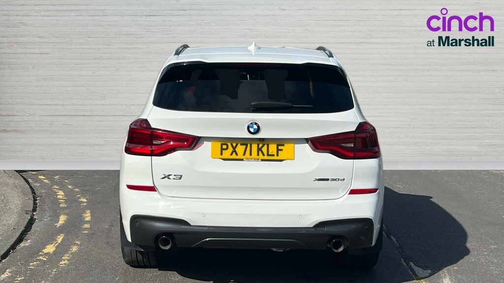 BMW X3 X3 Xdrive30d Mht M Sport Techplus Pk White #4