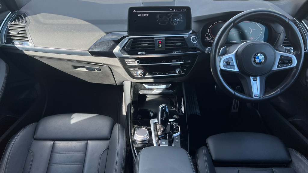 BMW X3 Xdrive 30E M Sport Blue #11