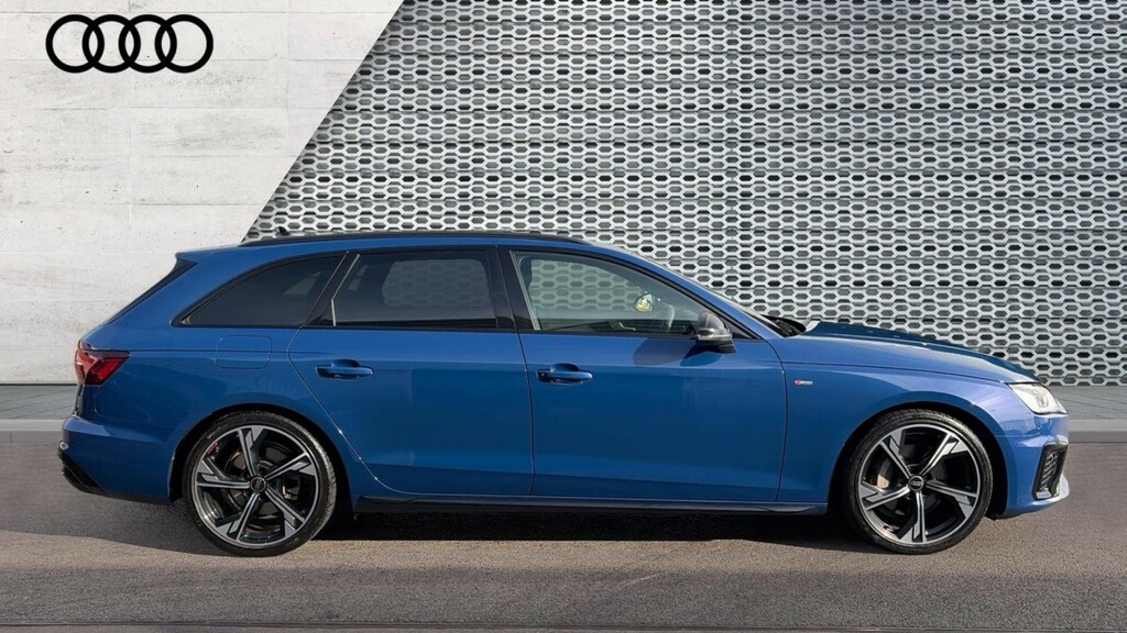 Audi A4 Avant A4 40 Tfsi 204 Black Edition S Tronic Blue #4