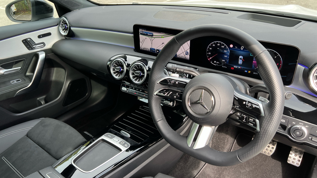 Mercedes-Benz A Class A200 Amg Line Executive White #3