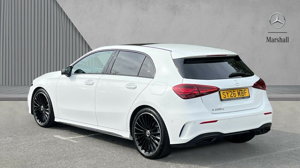 Mercedes-Benz A Class A200 Amg Line Executive White #2