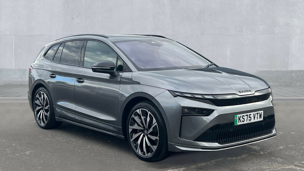 Skoda ENYAQ Enyaq 210Kw 85X Sportline 82Kwh 4X4 Grey