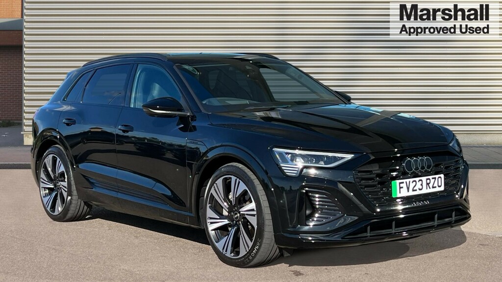 Audi Q8 e tron 250Kw 50 Quattro 95Kwh Black Edition Grey #1