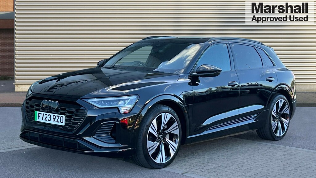 Audi Q8 e tron 250Kw 50 Quattro 95Kwh Black Edition Grey #7