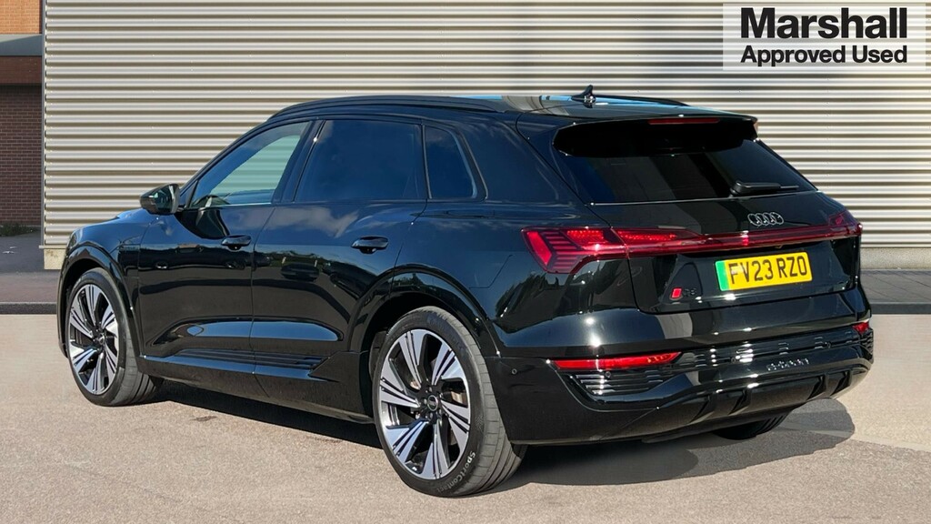 Audi Q8 e tron 250Kw 50 Quattro 95Kwh Black Edition Grey #5