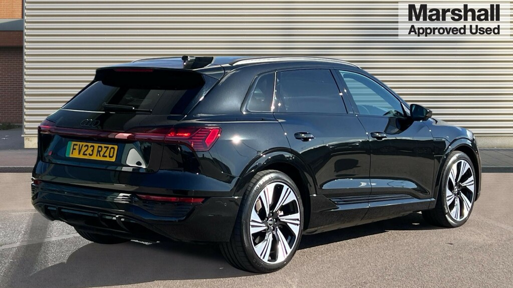Audi Q8 e tron 250Kw 50 Quattro 95Kwh Black Edition Grey #3