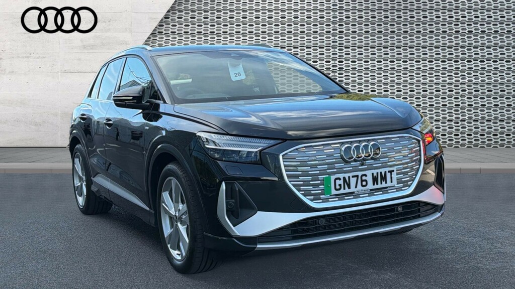Audi Q4 E Tron Audi Q4 S Line 45 E-tron Quattro 210,00 Kw Black