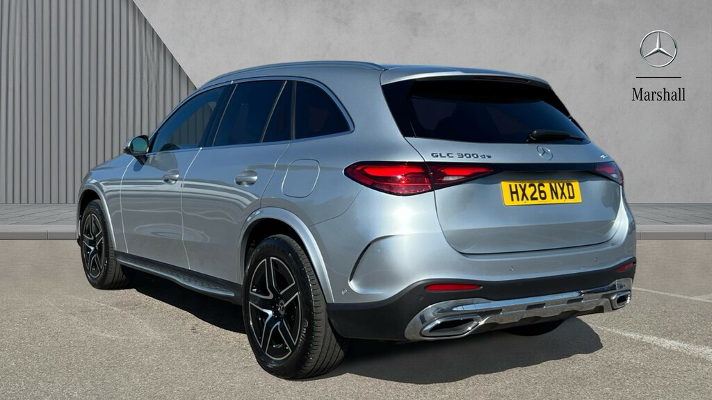 Mercedes-Benz GLC Class Glc 300De 4Matic Amg Line 9G-tronic Silver #2