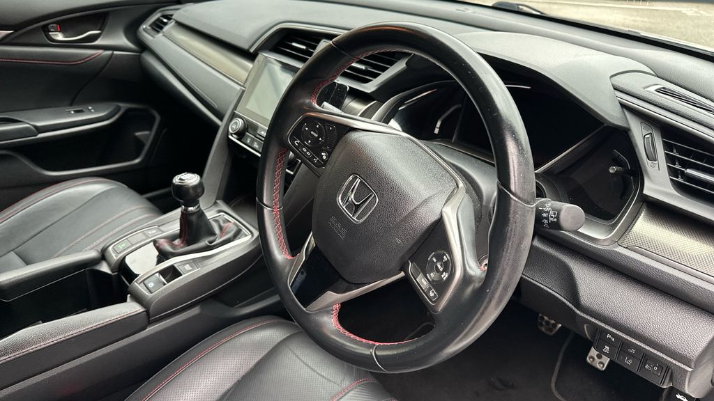 Honda Civic 1.6 I-dtec Ex Euro 6 Ss White #9