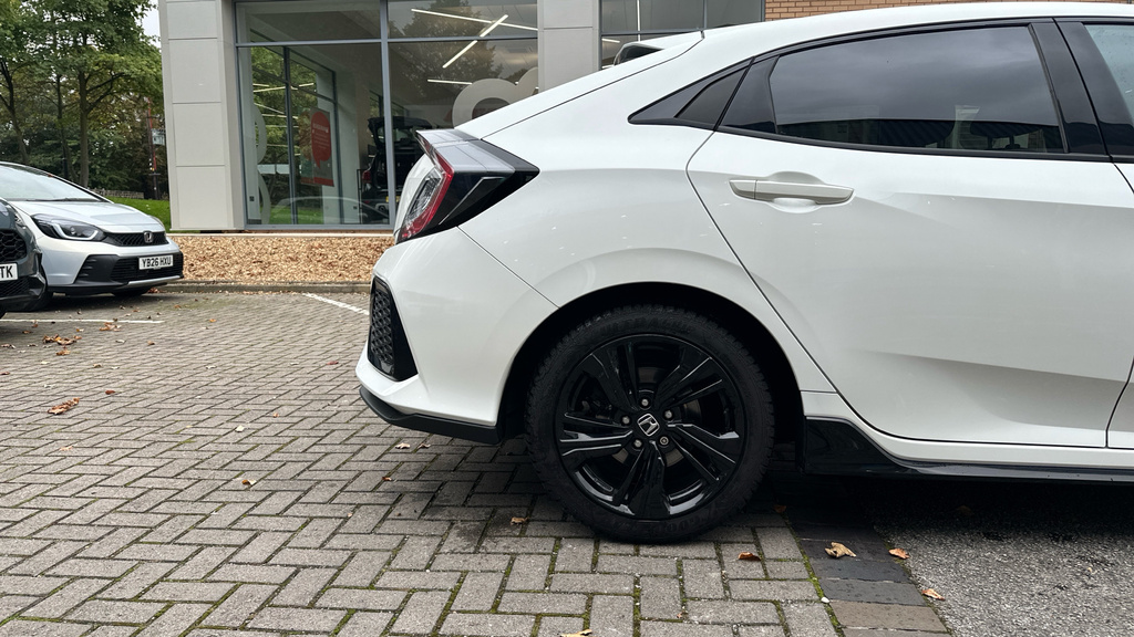 Honda Civic 1.6 I-dtec Ex Euro 6 Ss White #19