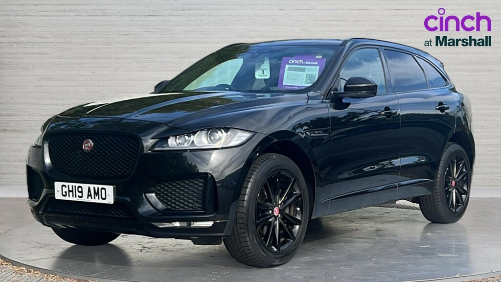 Jaguar F-Pace 2019 3.0 D300 V6 S Suv Awd Euro 6 Black #7