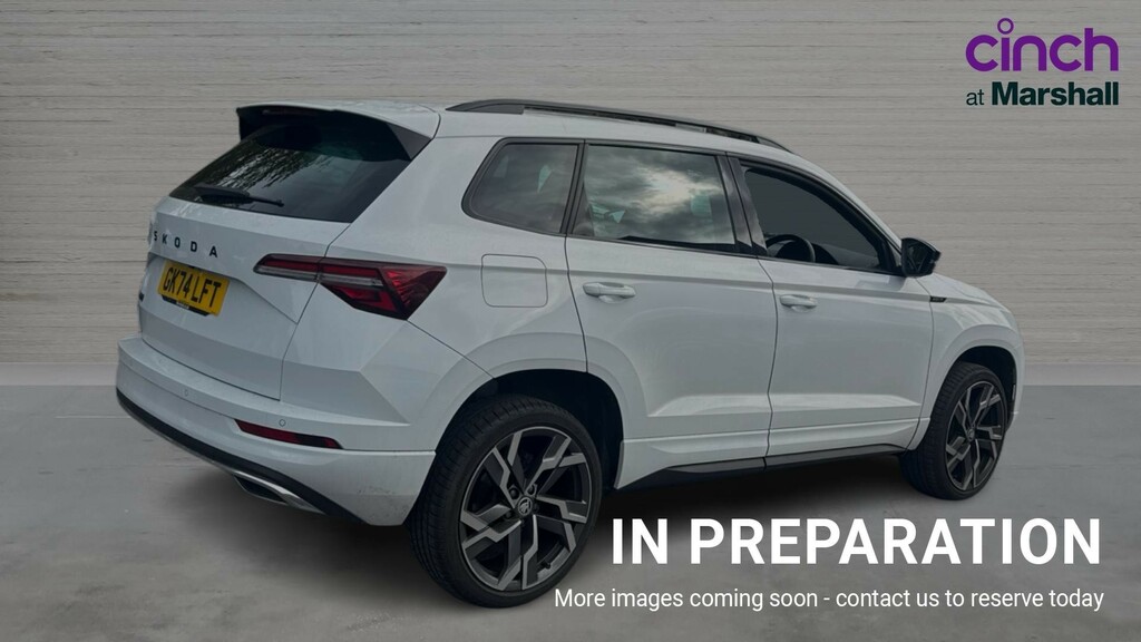 Skoda Karoq Karoq 1.5 Tsi Sportline Dsg White #3