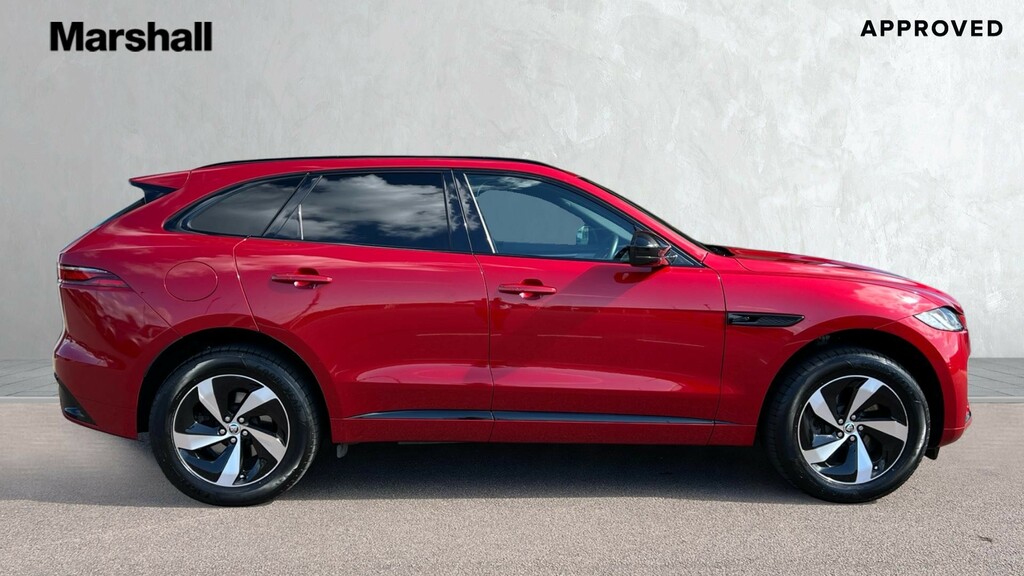Jaguar F-Pace F-pace 2.0 P400e R-dynamic Se Black Awd Red #5