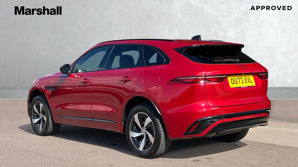 Jaguar F-Pace F-pace 2.0 P400e R-dynamic Se Black Awd Red #2