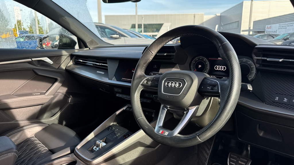 Audi A3 Tfsi 30 Sport Saloon Black #6