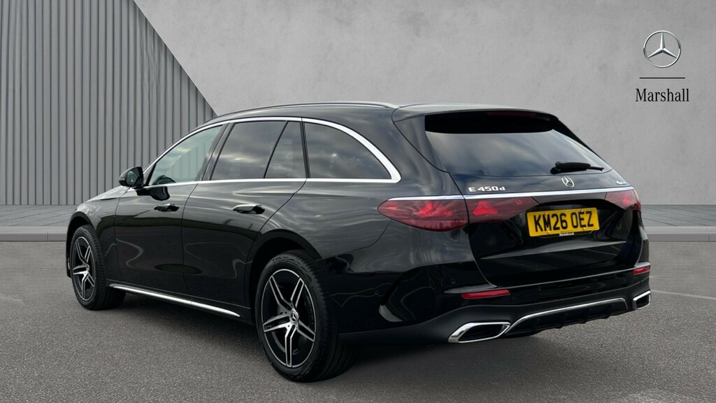 Mercedes-Benz E Class E Class E450d 4M Amg Line Premium 9G-tronic P Black #2