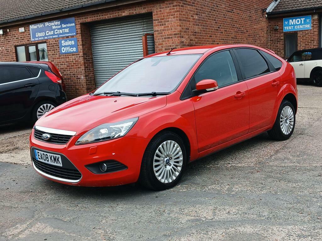 Ford Focus 1.8 Tdci Titanium Red