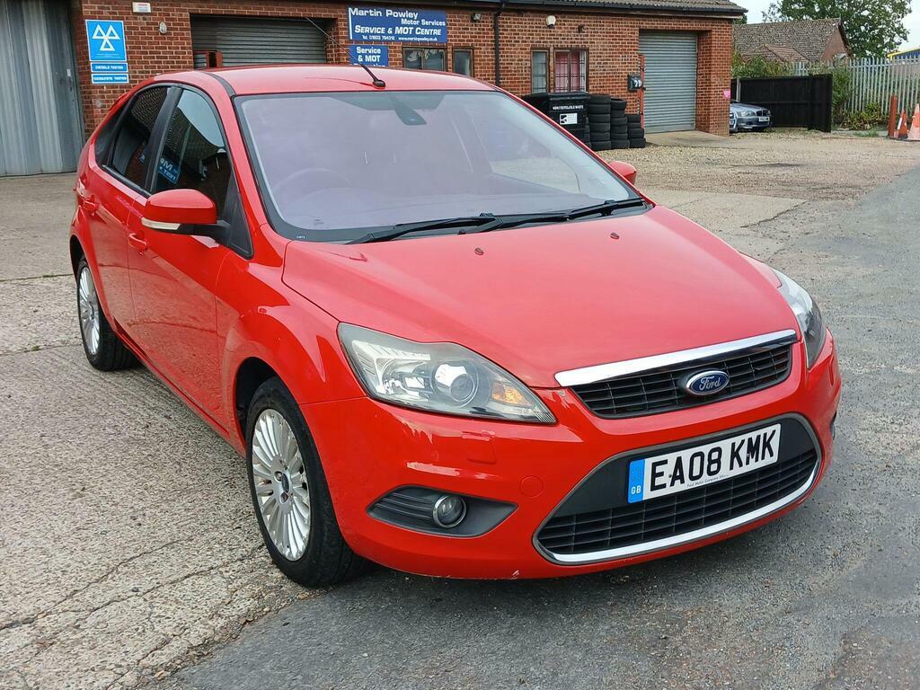 Ford Focus 1.8 Tdci Titanium Red #5