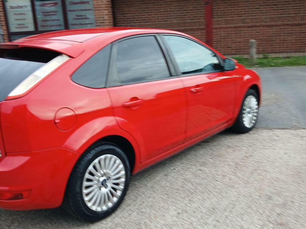 Ford Focus 1.8 Tdci Titanium Red #6