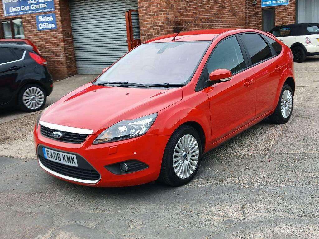 Ford Focus 1.8 Tdci Titanium Red #3