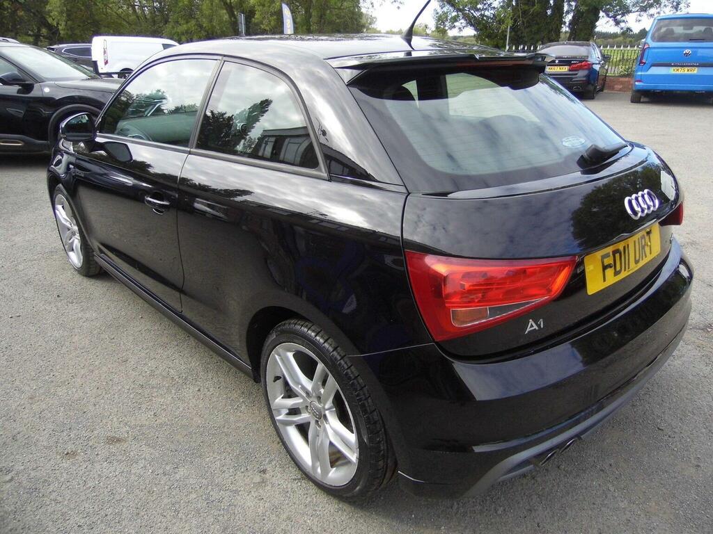 Audi A1 Hatchback 1.4 Tfsi S Line Euro 5 Ss 20111 Black #4