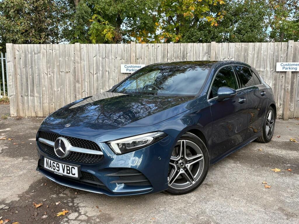 Mercedes-Benz A Class 2.0 A220 Amg Line Premium Plus 7G-dct 4Matic Eur Blue #3