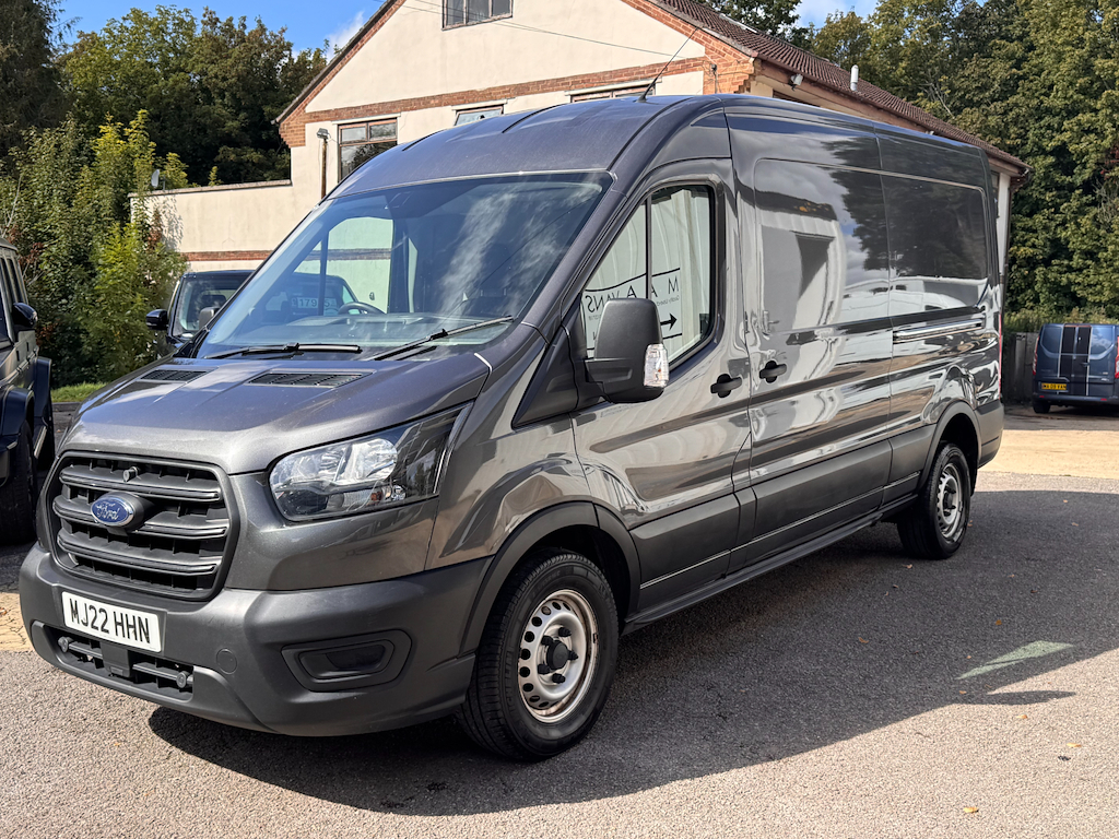 Ford Transit Custom 2.0L 350 Leader Pv Ecoblue Grey #2