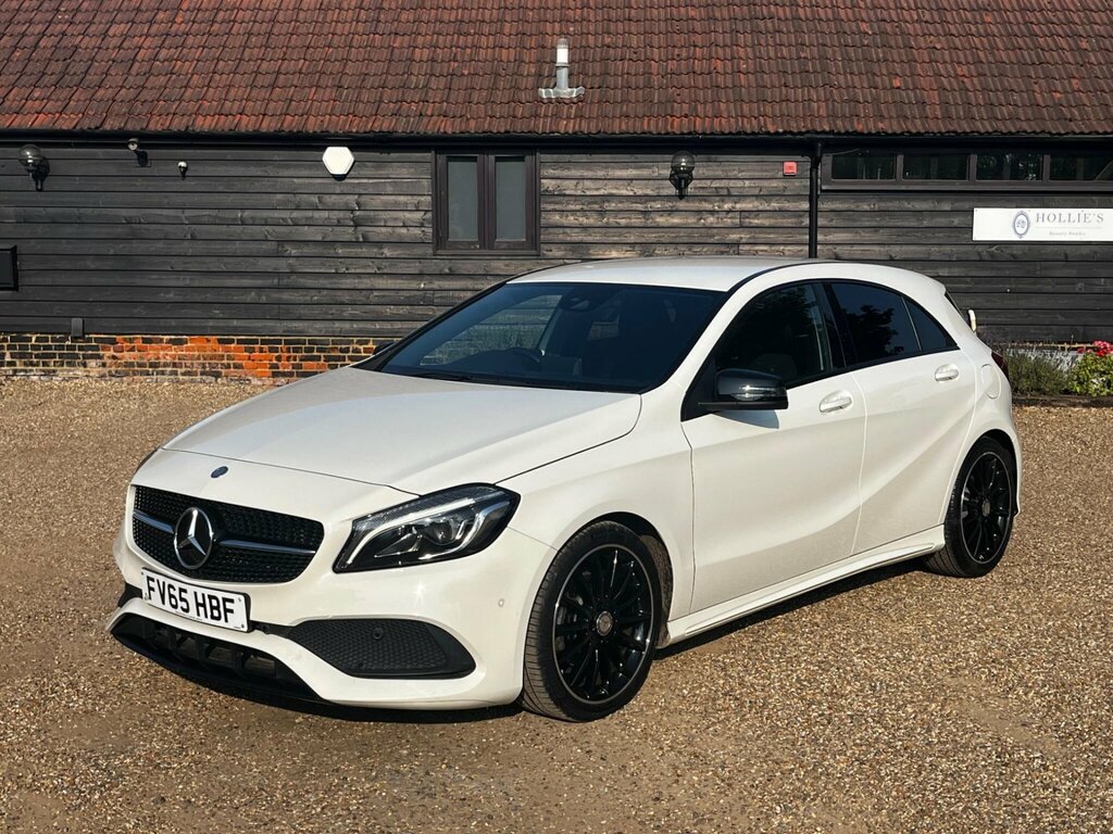 Mercedes-Benz A Class 1.5 A180d Amg Line Premium Hatchback White #4