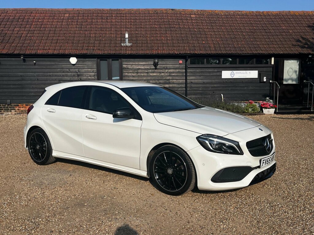 Mercedes-Benz A Class 1.5 A180d Amg Line Premium Hatchback White