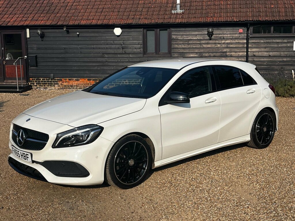 Mercedes-Benz A Class 1.5 A180d Amg Line Premium Hatchback White