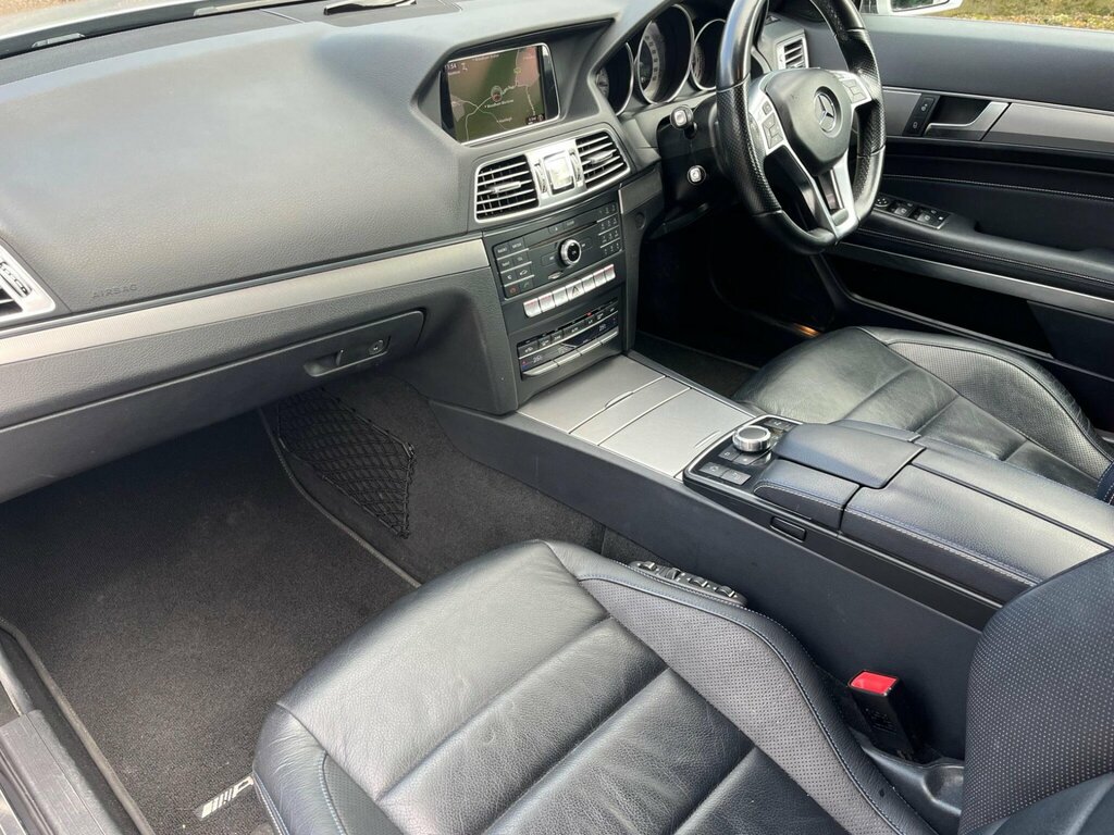 Mercedes-Benz E Class 2.1 E220d Amg Line Edition Cabriolet G- Silver #4