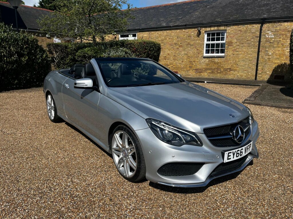 Mercedes-Benz E Class 2.1 E220d Amg Line Edition Cabriolet G- Silver #5