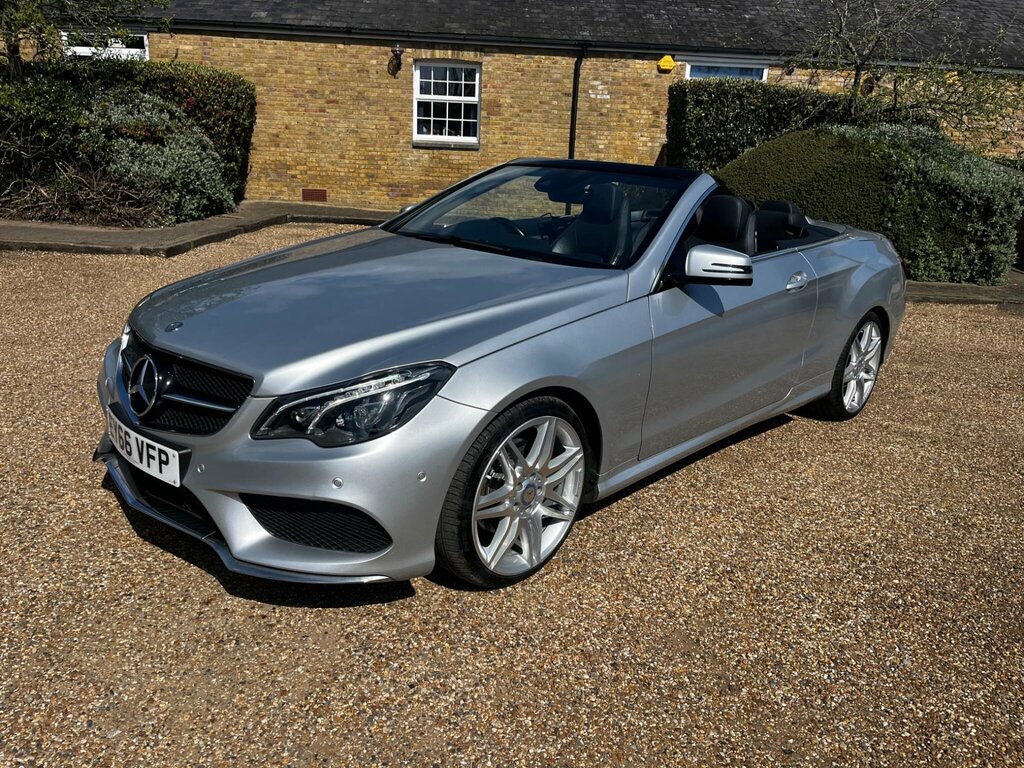 Mercedes-Benz E Class 2.1 E220d Amg Line Edition Cabriolet G- Silver