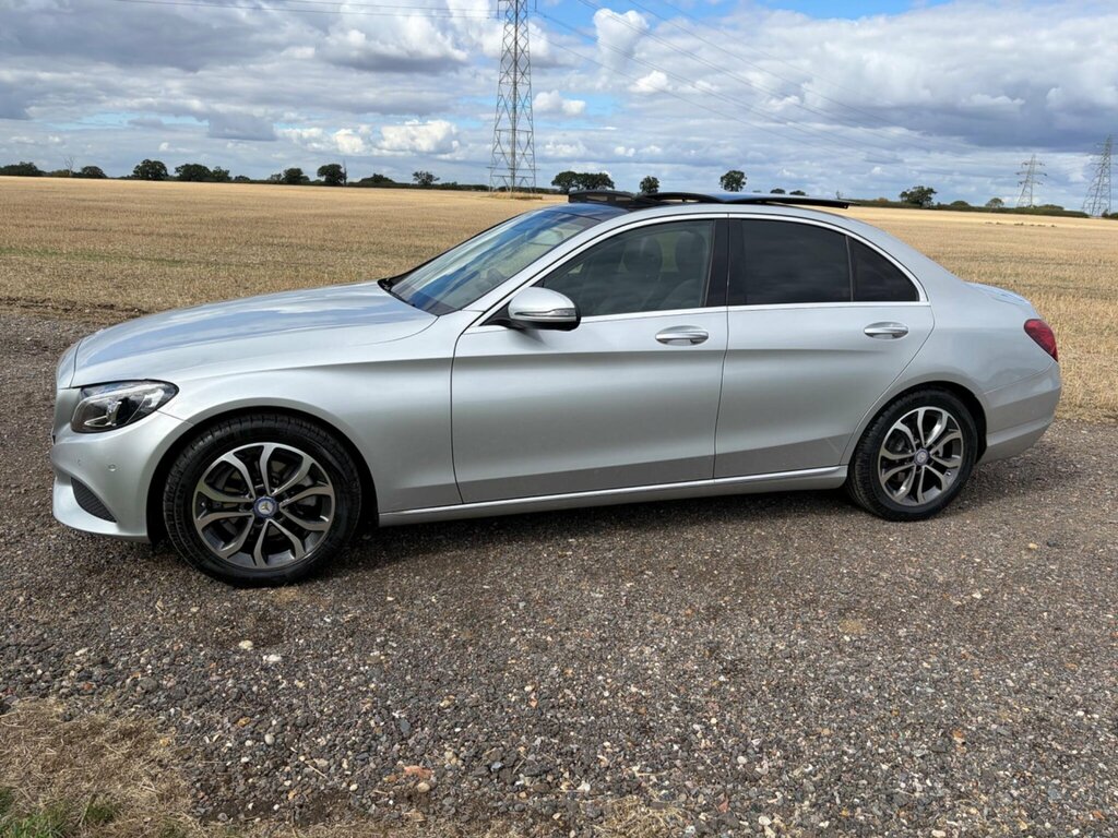 Mercedes-Benz C Class 1.6 C200d Sport Premium Saloon G-tron Silver #5