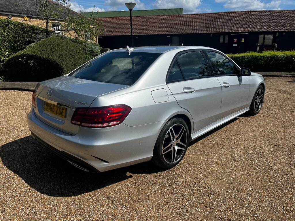 Mercedes-Benz E Class 2.1 E220 Bluetec Amg Night Edition Saloon Dies Silver #6