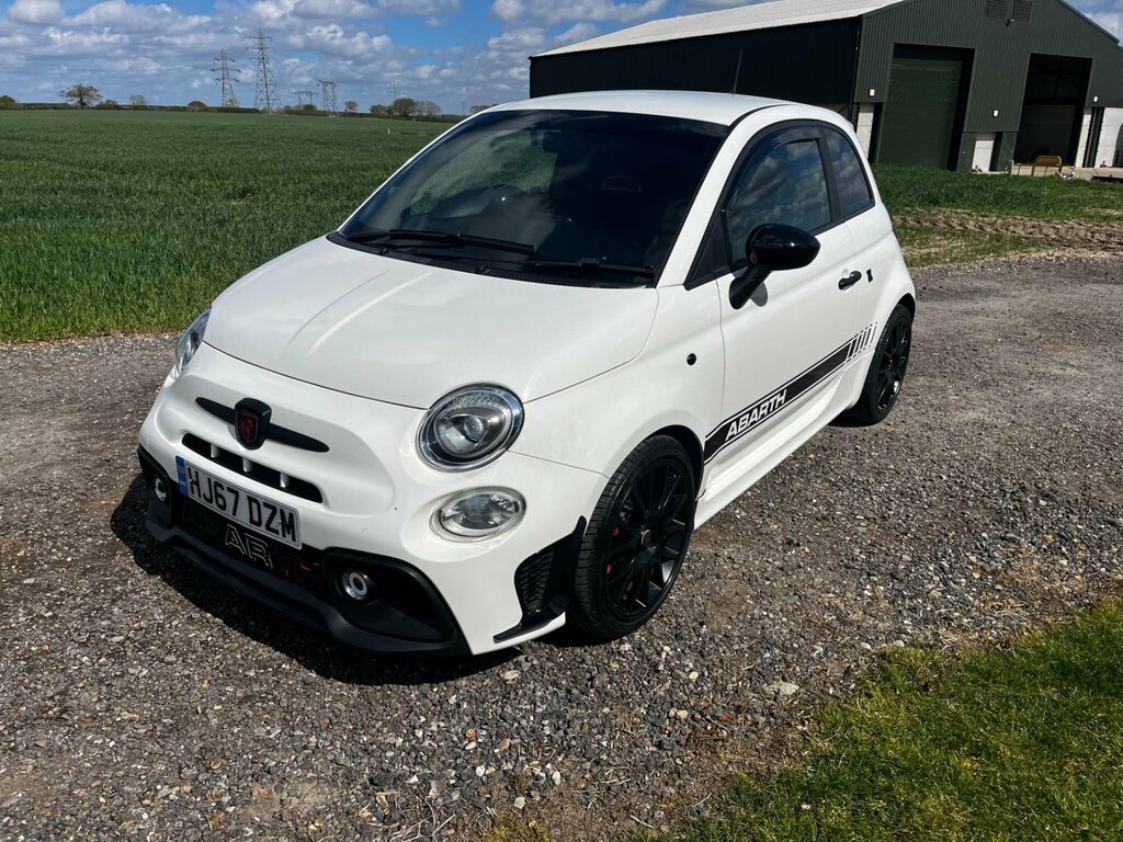 Abarth 595 1.4 T-jet Trofeo Hatchback Euro White #4