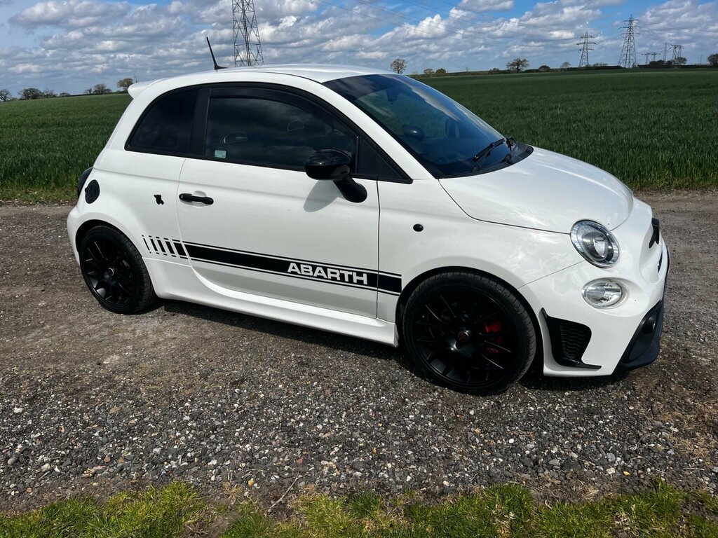 Abarth 595 1.4 T-jet Trofeo Hatchback Euro White #6