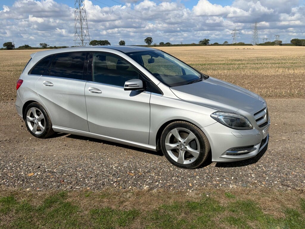 Mercedes-Benz B Class 1.8 B180 Cdi Blueefficiency Sport Mpv 7 Silver #3
