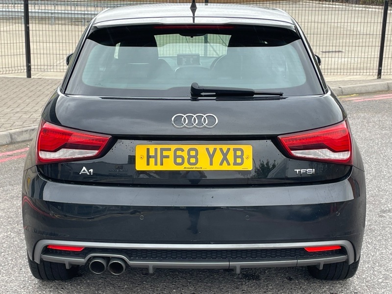 Audi A1 1.4 Tfsi Sport Nav S Tronic Black #8