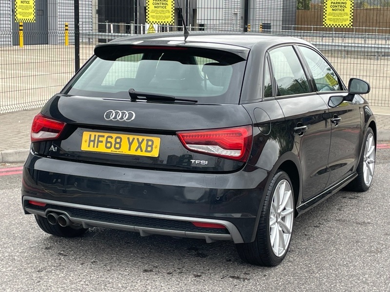 Audi A1 1.4 Tfsi Sport Nav S Tronic Black #7