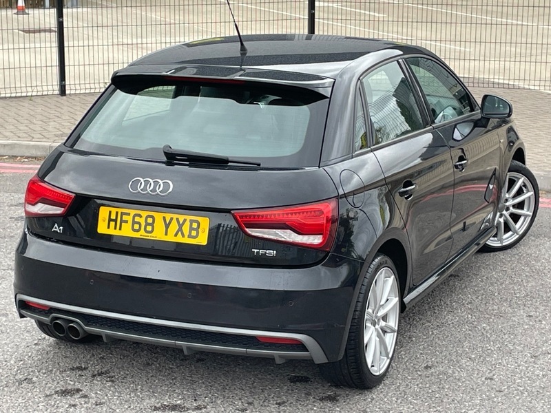 Audi A1 1.4 Tfsi Sport Nav S Tronic Black #11