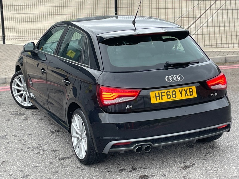 Audi A1 1.4 Tfsi Sport Nav S Tronic Black #12