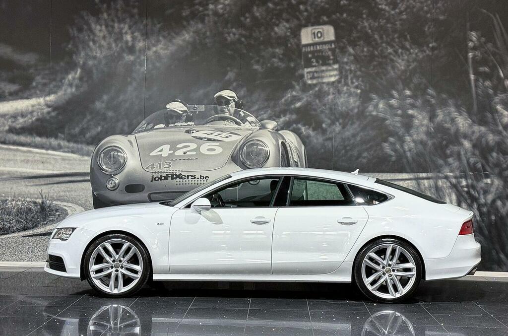Audi A7 Hatchback 3.0 Tdi V6 S Line Sportback S Tronic Qua White #5