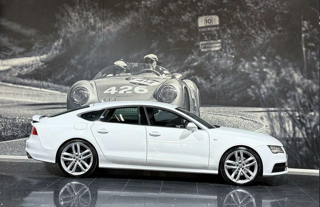 Audi A7 Hatchback 3.0 Tdi V6 S Line Sportback S Tronic Qua White #4