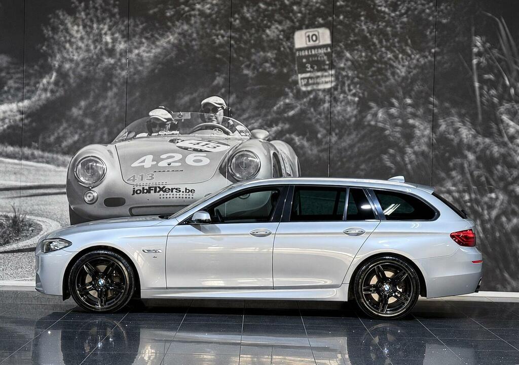 BMW 5 Series 3.0 535D M Sport Touring Euro 6 Ss Silver #5