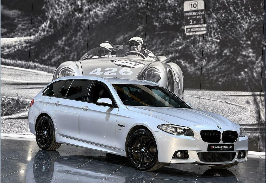 BMW 5 Series 3.0 535D M Sport Touring Euro 6 Ss Silver