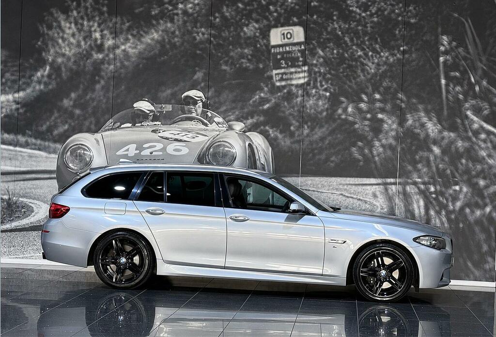 BMW 5 Series 3.0 535D M Sport Touring Euro 6 Ss Silver #4